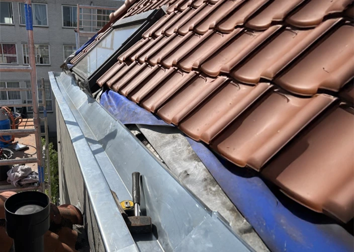 zinken dakgoot vervangen uitgelicht