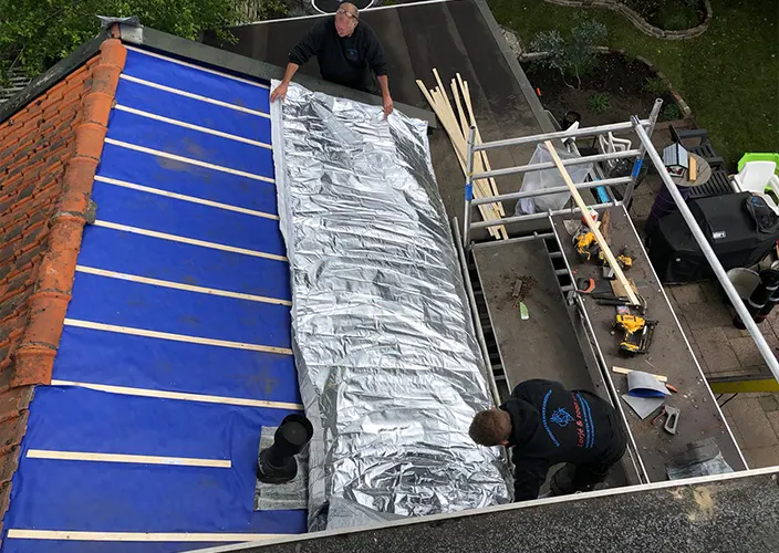 Isoleren schuin dak in wateringen het process
