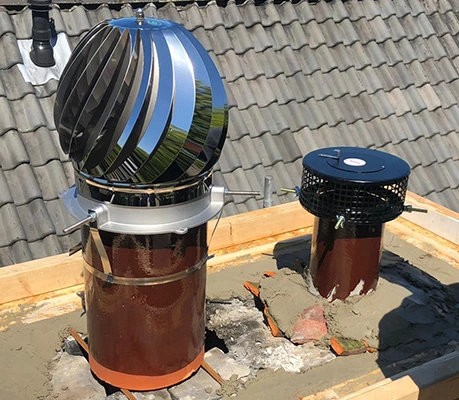 schoorsteen renovatie
